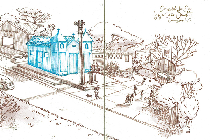 Lançamento do livro "Urban Sketchers – Volume 2" eterniza os cenários urbanos da capital