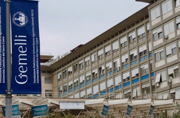 Vista do Hospital Agostino Gemelli