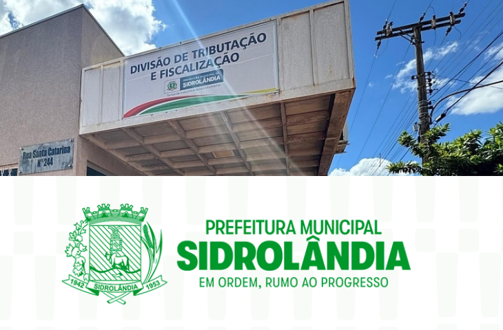 Imagem e Divulgação/ Prefeitura Municipal de Sidrolândia